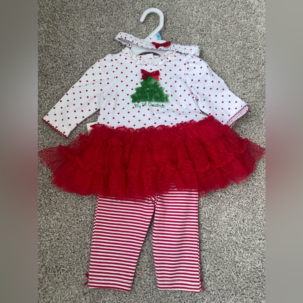 BRAND NEW!! My First Christmas outfit